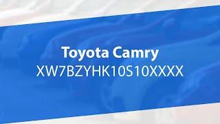 Toyota Camry | Лот №4685 | TOTAL01