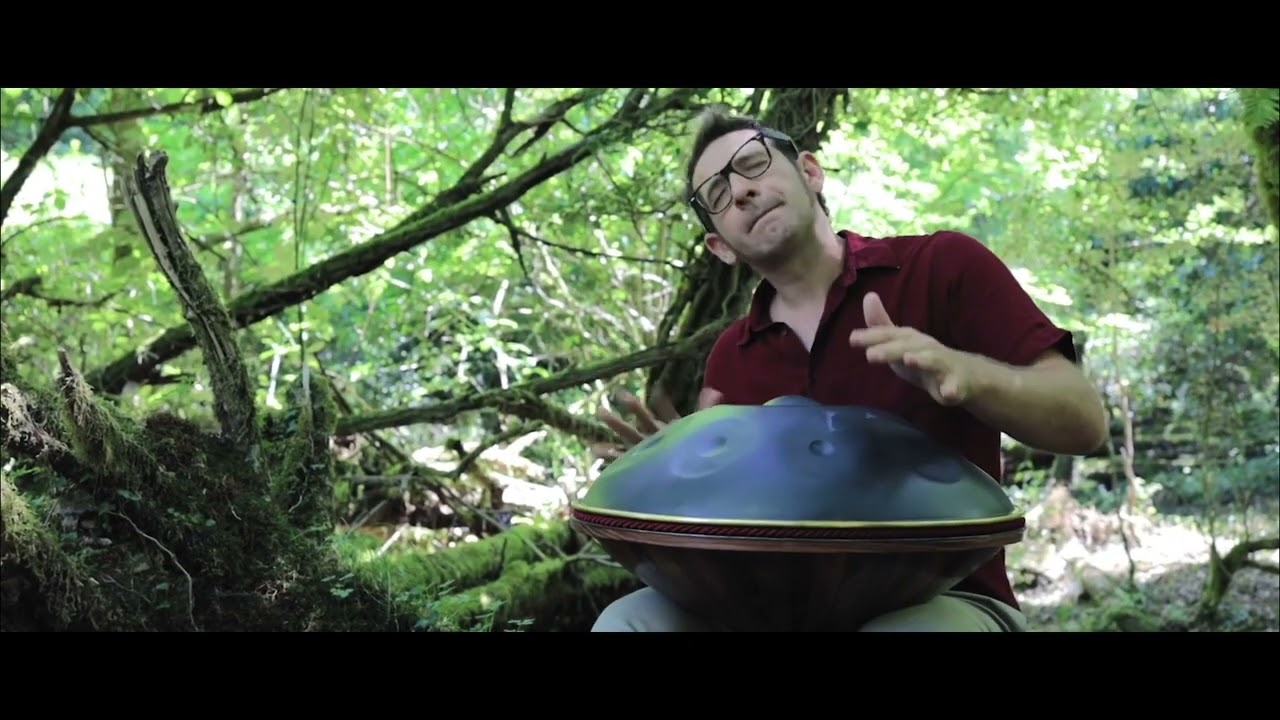 Sew Handpan - Woodpan played by Davide Friello