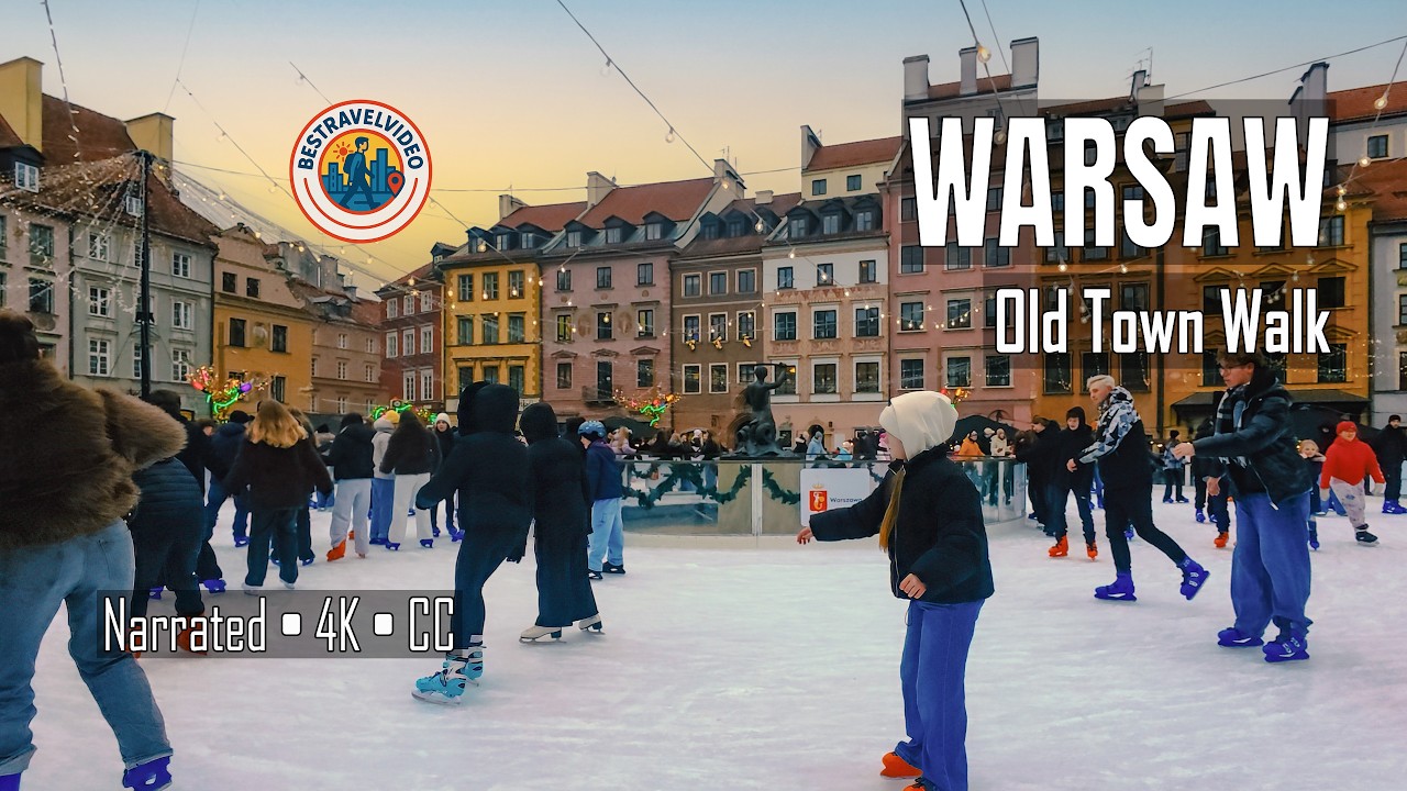 Warsaw Ice Rink Warsaw Old Town in Winter: Ice Rink + Old Town Lights | St. John’s ...