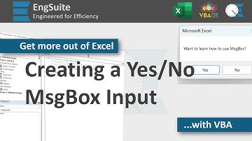 Yes/No MsgBox Buttons - Excel VBA