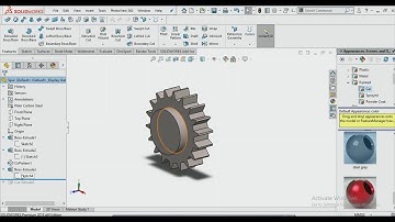 How to design a spur gear in Solidworks 2018.