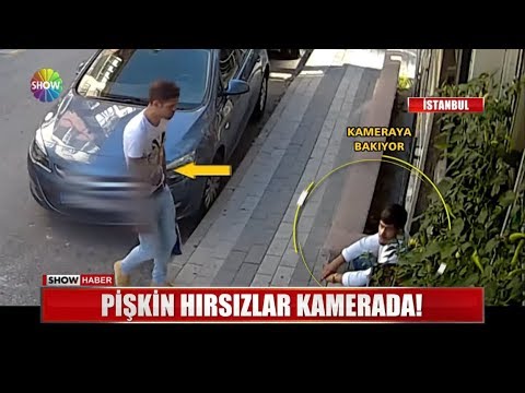 Pişkin Hırsızlar Kamerada!