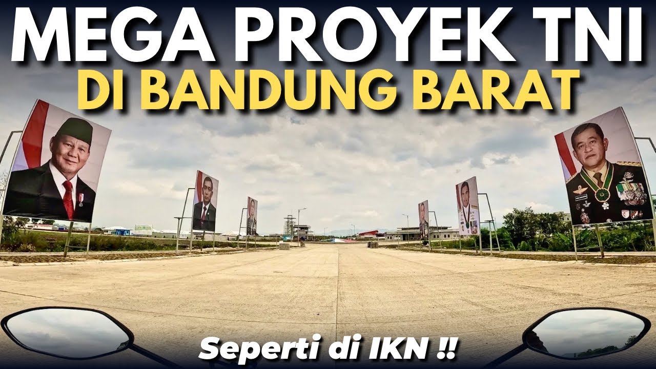 Jalur Viral Mega Proyek TNI Kopassus di Bandung Barat