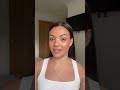 This look has a matte eye w/ light definition, individual lash, bronze medium coverage, rosy blush
