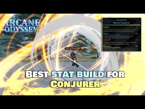 Arcane Odyssey Best Builds!  Roblox Arcane Odyssey All Stat