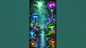 Enchanted Forest: Glowing Mushrooms Adventure