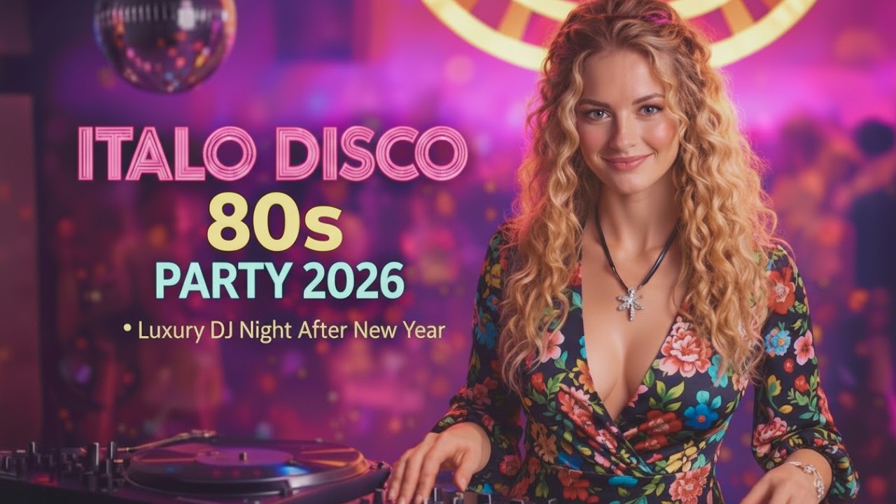 ITALO DISCO SUNSET DRIVE 🚗 Smooth Retro Euro Synth Mix