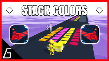 Stack Colors Gameplay | All Level (391 - 395) + Bonus