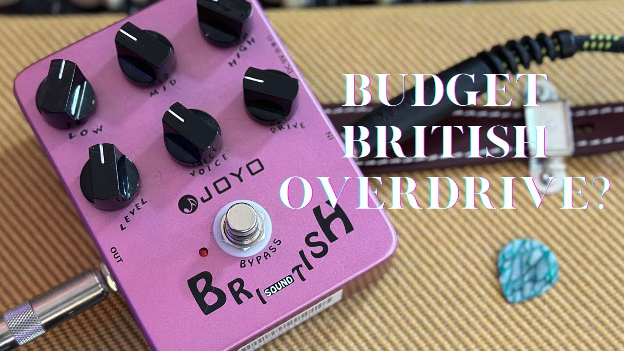 Joyo British Sound Overdrive Pedal