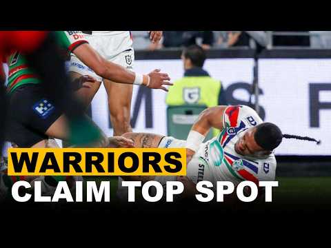 Video New Zealand Warriors Strike Late To Secure Top Spot In NRL Table
