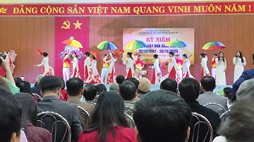 Tiết mục đạt giải nhất văn nghệ chào mừng 20/11 12A6 niên khóa 2023-2026.