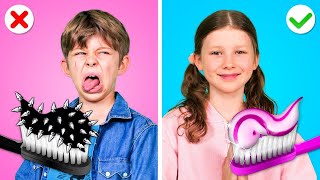 Good Vs Bad Kids - Cool Hacks For Smart Parents And Funny Situations By Gotcha Hacks