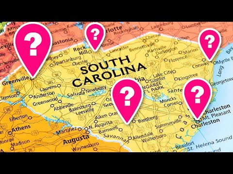 Top 5 CITIES people are moving to in SOUTH CAROLINA