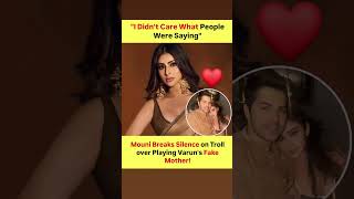 Mouni Roy REVEALS The Truth Behind Playing Varun Dhawan’s Mother! 😱 #mouniroy #bollywood #love
