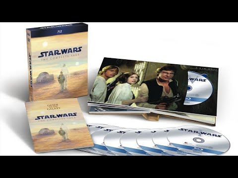Star Wars: The Complete Saga (2011) 9-Disc Blu-ray Box-set! - YouTube