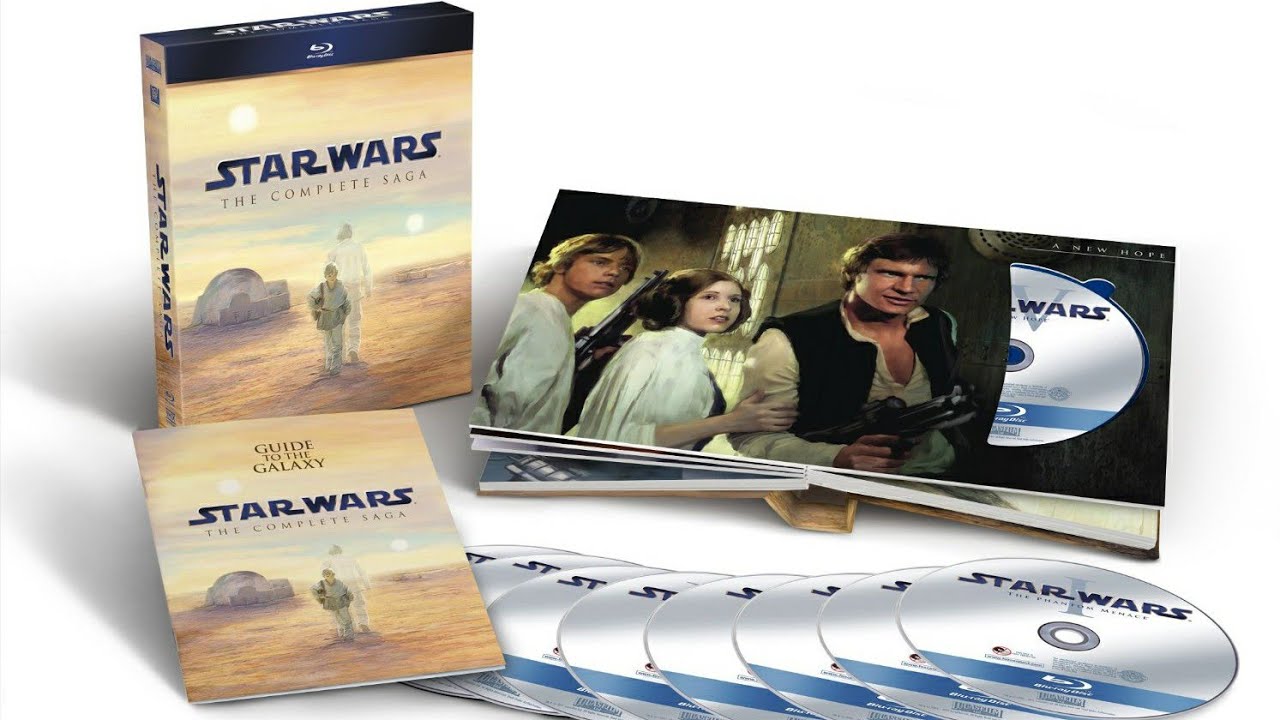 Star Wars: The Complete Saga (2011) 9-Disc Blu-ray Box-set! - YouTube