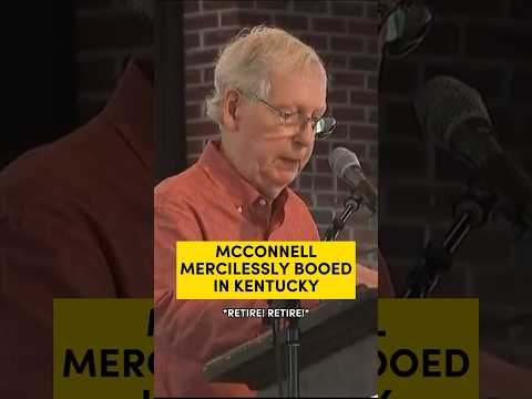 Mitch McConnell BOOED MERCILESSLY In His OWN STATE