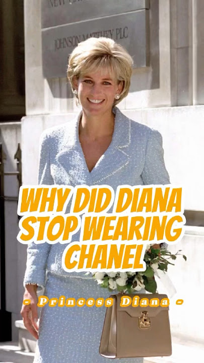 Why Did Diana Stop Wearing Chanel After Her Marriage，The Reason Is Heartbreaking! #celebrity