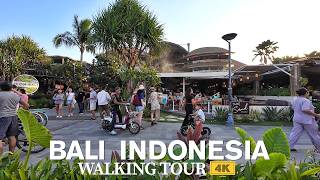 BALI Sunset Walking Tour Compilation 🌅 | Sanur, Kuta, Legian & Canggu | 4 Relaxing Beach Walks (4K)