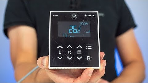 LSTAT ruimtethemostaat van Loytec - Productvideo van Vedotec