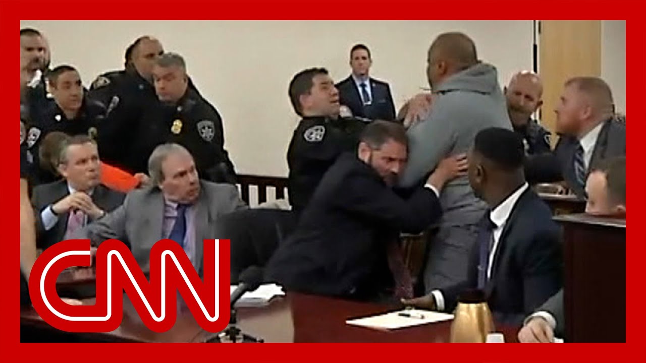 Man charges killer in court - YouTube
