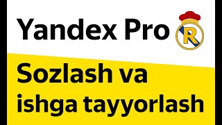 Yandex.Pro (Taksometr) ilovasini sozlash va ishga tayyorlash screenshot 2