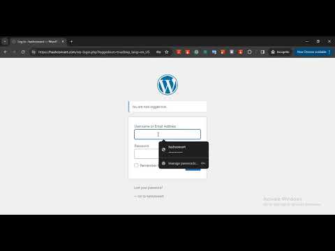 How to easily change password for WordPress dashboard?