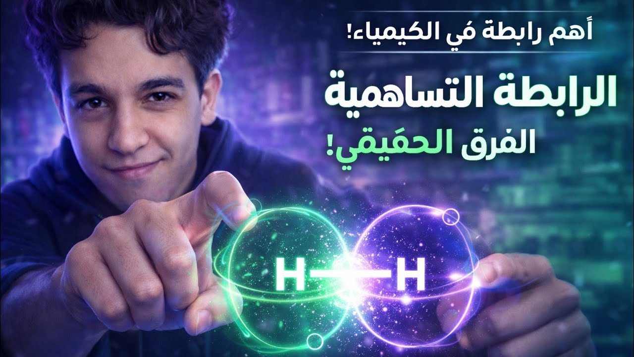 الرابطة التساهمية  _[المحاضرة الثانية]_ تانية ثانوي _ترم تاني _2026