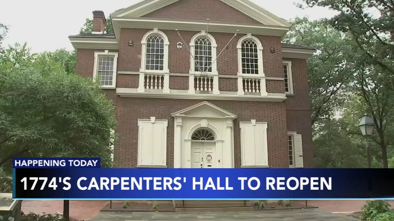 Carpenters' Hall to reopen in Philadelphia in time for July 4th after