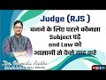 Judge rjs      subject   and law      