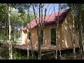 1day tiny timber cabin  installation