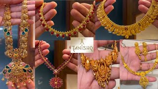 Tanishqs Bridal Necklace New Arrivals Weight & Price Tanishq & Others Brands Sets Collection