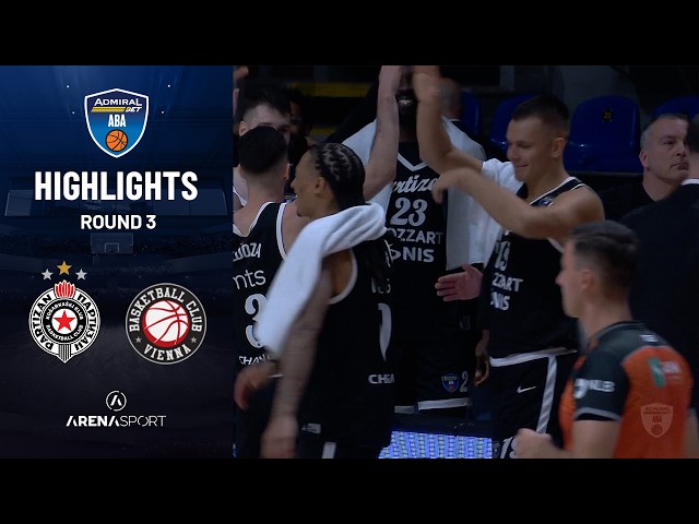 Partizan - Vienna Basket 99:78 | ADMIRALBET ABA LIGA (3.kolo) | 11. oktobar 2026.