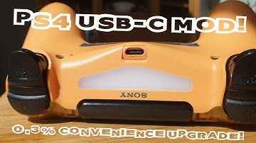 PS4 Controller USB-C Mod!