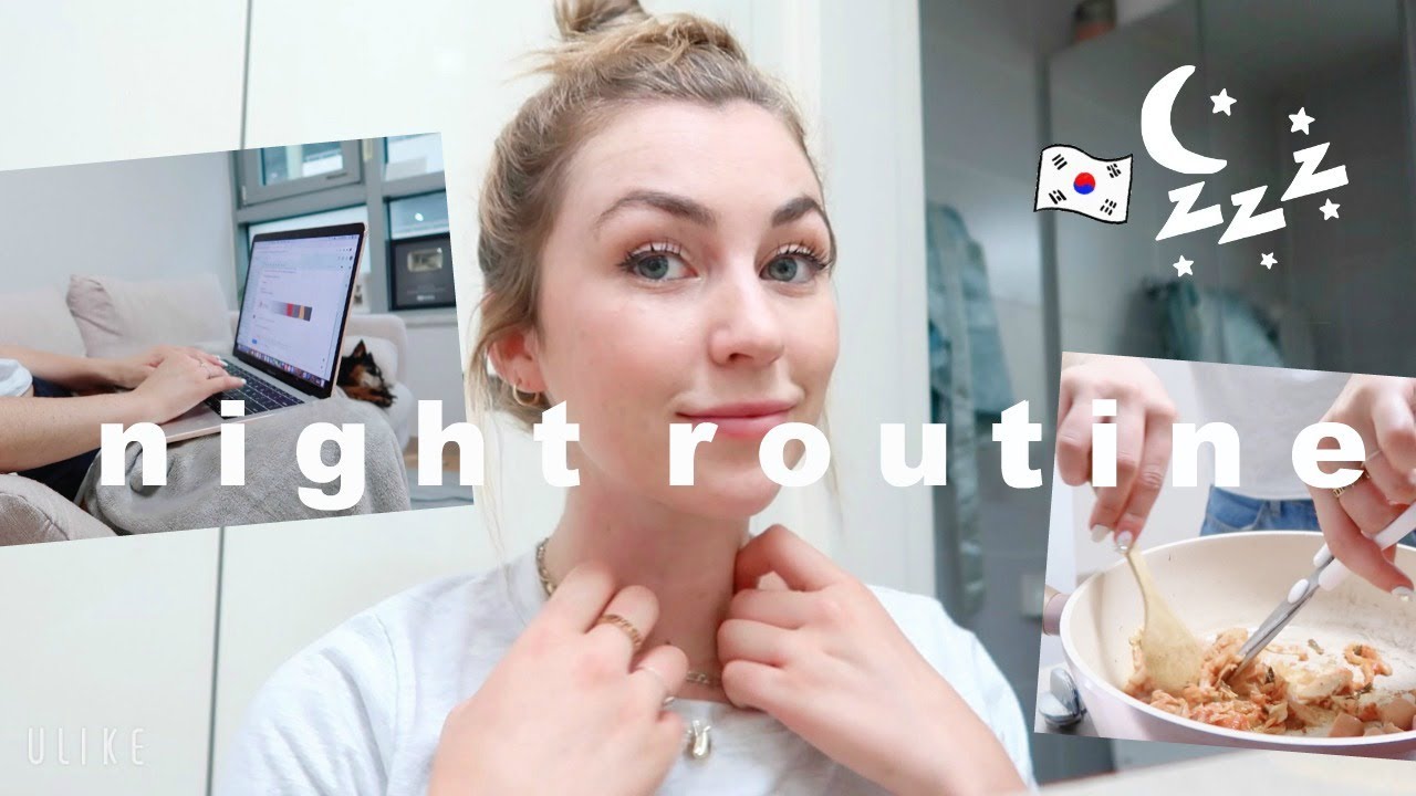 my summer night routine in korea 💫🇰🇷💤 - YouTube