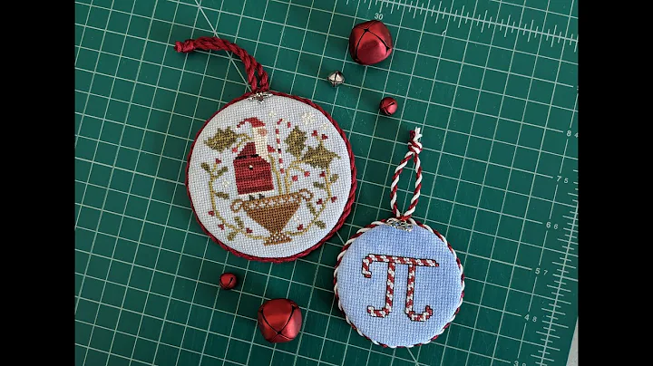 Flosstube Extra: Round Ornament and Cording Tutorial