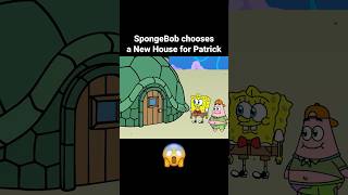 SpongeBob Chooses a NEW House for Patrick! 😱 Part 3 #spongebob #spongebobsquarepants #animation