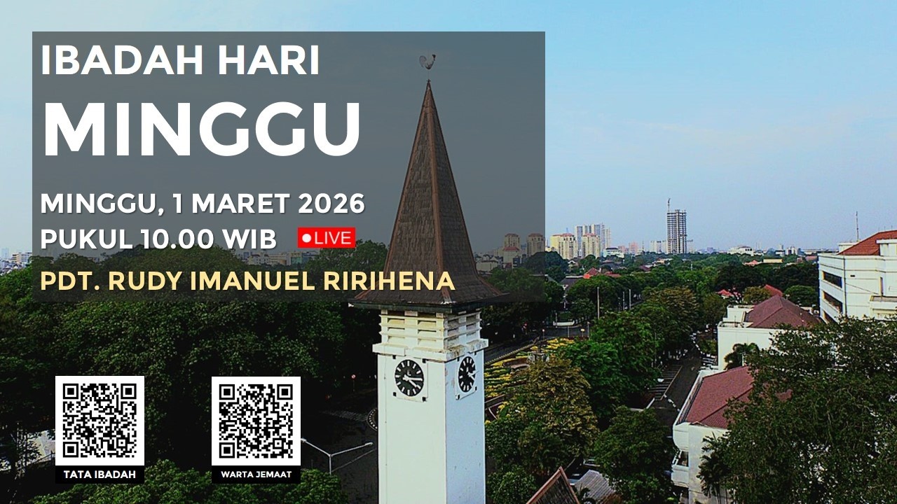 [LIVE] IBADAH HARI MINGGU V PRAPASKAH - 1 MARET 2026 PUKUL 10.00 WIB