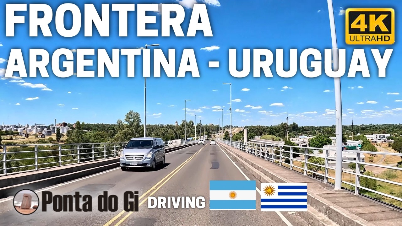 De COLÓN a PAYSANDÚ sin cortes #driving 2026 FRONTERA ARGENTINA - URUGUAY x PUENTE ARTIGAS completo