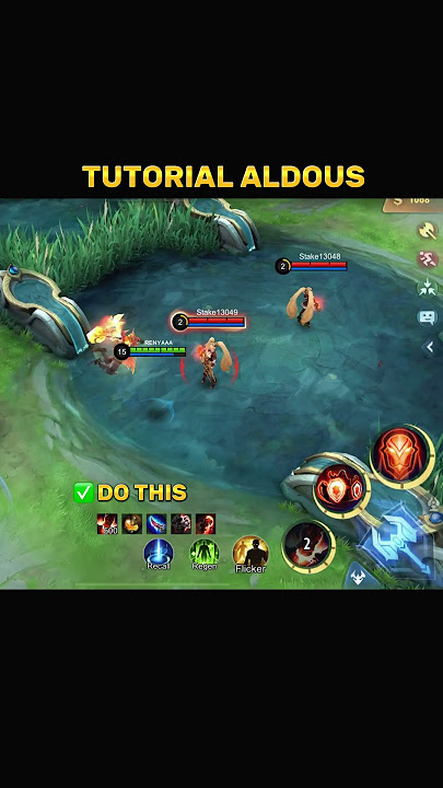 ✅Aldous Tutorial Fliker by Renyaaa