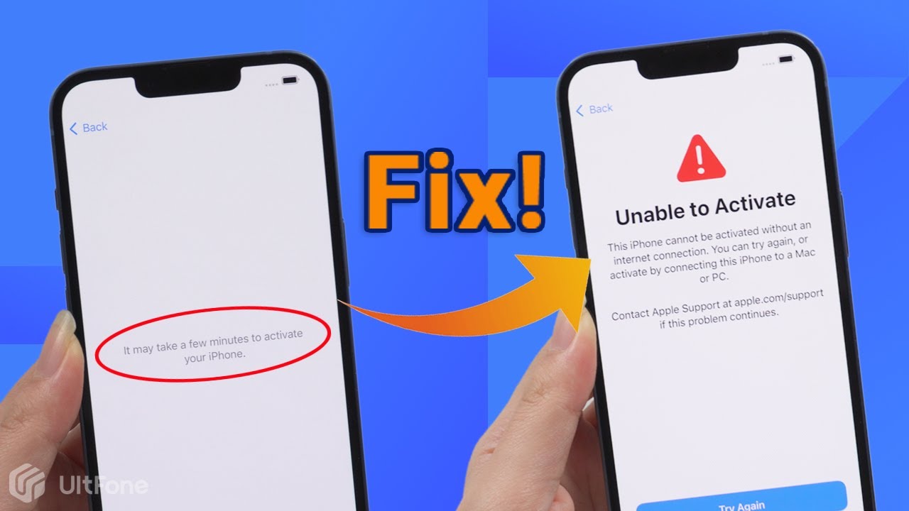 Unable To Activate IPhone 14 It May Take A Few Minutes To Activate 