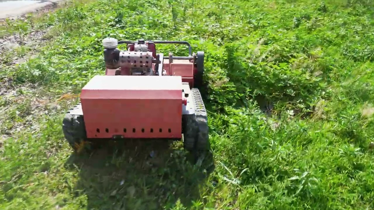 Video Center 28 Remote Mower Deployment | Van Unloading to Field Work