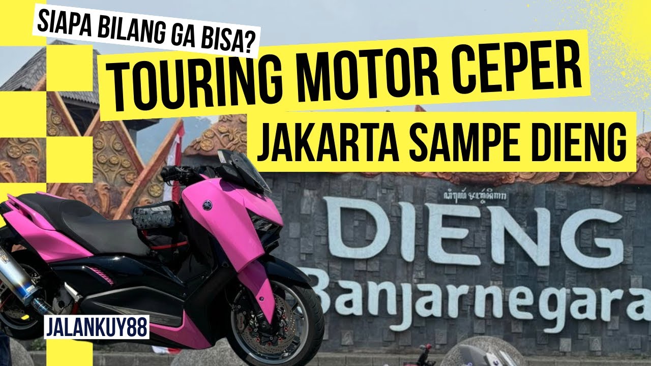 🏍️ BANDUNG ke DIENG via Jalur Selatan – DINGIN BANGET WOI!! ❄️🔥#turingstory #motovlog #diengplateu