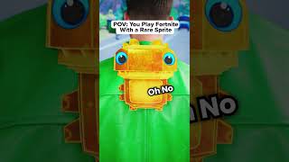POV: You Play Fortnite With a Rare Sprite @HewMoran