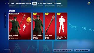 Fortnite Item Shop May 17th 2024 NEW Loki Skin, AND New Jam Tracks