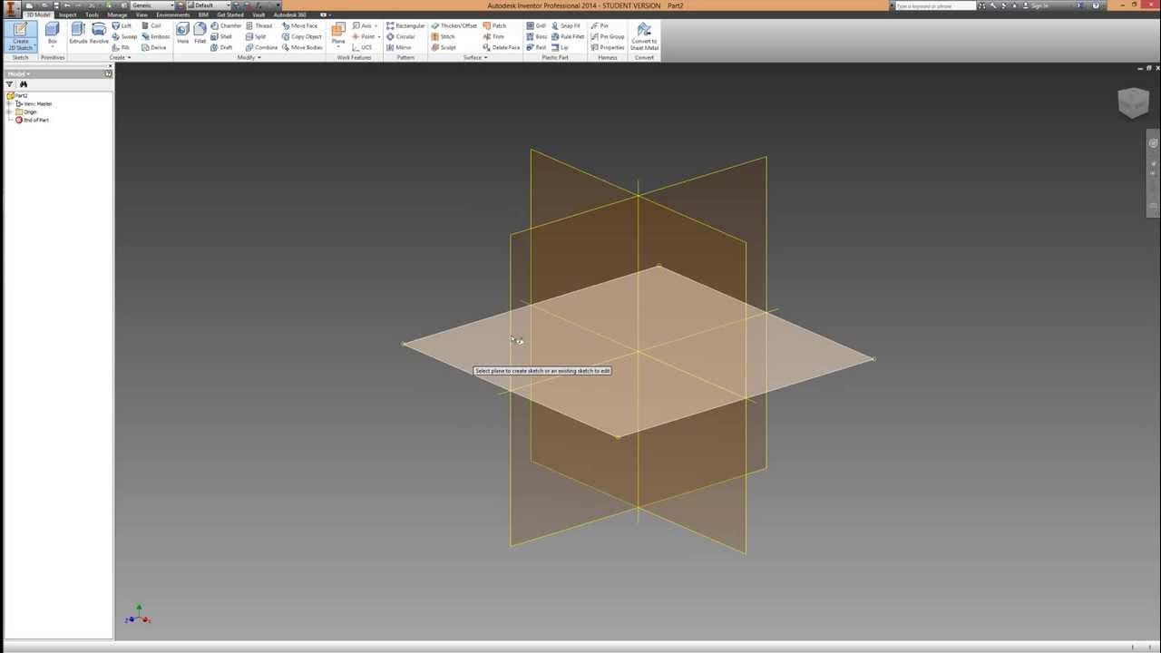 Autodesk Inventor Basics & Extrusions Tutorial YouTube