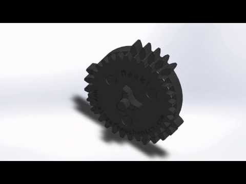 Triple Sector Gear animation (original)