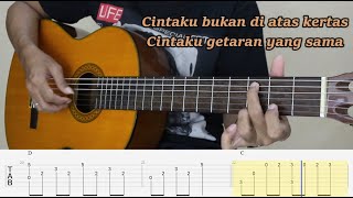 BUKAN CINTA BIASA - Siti Nurhaliza - Fingerstyle Guitar Tutorial TAB