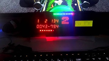 Achub Assetto Corsa arduino dashboard, rgb led dimming option