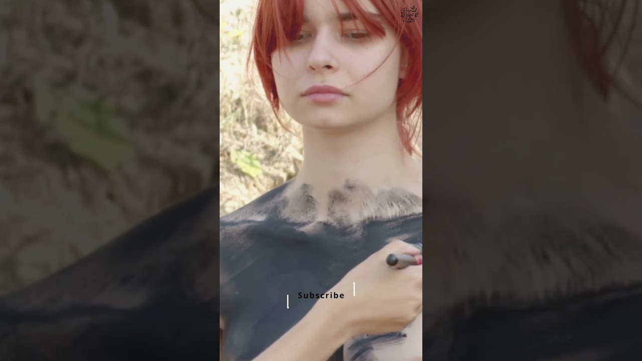 🌼 Рисую свою модель на фоне летней природы 🌼